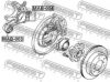 FEBEST MAB-004 Bush, control arm mounting